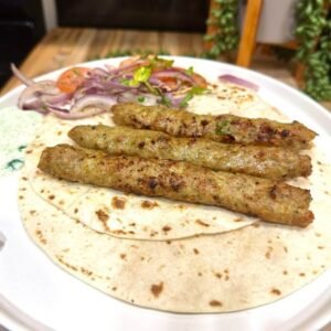 3 Reshmi kabaab with 2 Naan