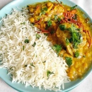 Chana Daal Ghost with Zeera Rice Plow
