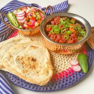Chuqandar Gosht (BeetRoot) with 2 Roti