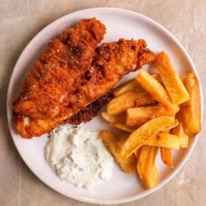 Fish with Fries and Dip